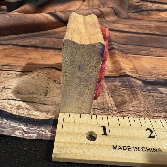 Ornate Christmas Tree Wood Stamps Wooden Mounted Holiday Crafts Scrapbooking - Picture 9 of 9